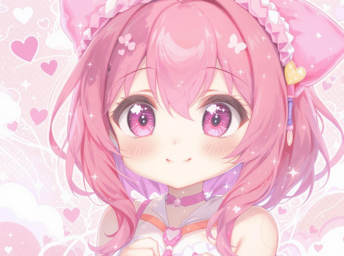 AI Pink Wallpaper Generator
